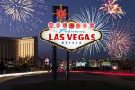 Nevada-Las-Vegas-welcome-sign-with-fireworks-in-background-ThinkstockPhotos-101840310